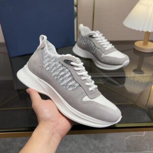 Dior B25 Runner Gris Taupe / Oblique