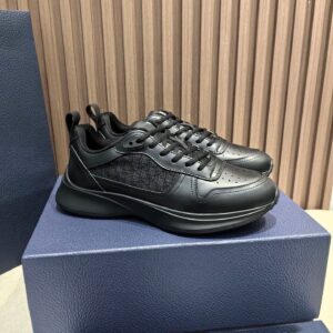 Dior B25 Runner Tout Noir / Oblique Noir