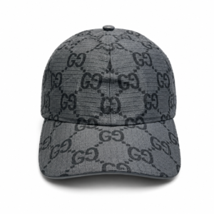 GG Canvas Cap - Gris foncé